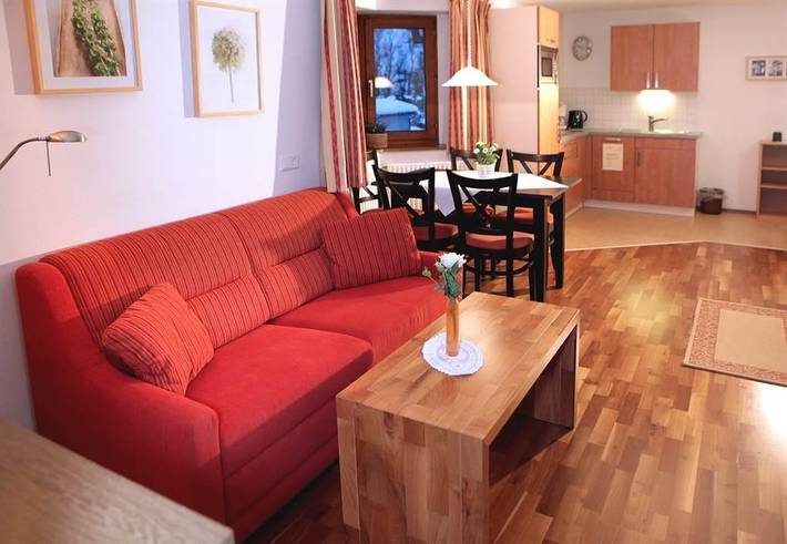 Ferienwohnung für 6 Personen, mit Balkon und Terrasse sowie Garten und Sauna in Lofer - 3