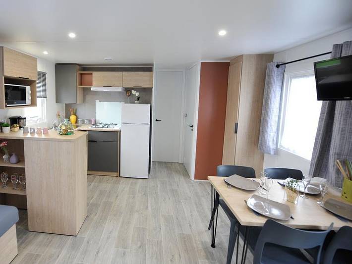 Camping Préjoly - Mobilheim 6 personen - Komfort Plus - 3 Zimmer Zwischen 32 und 38 m² in Hondschoote, Dünkirchen und Umgebung