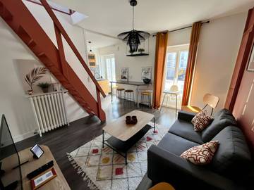 Appartement De Vacances pour 5 Personnes dans Le Mans, Sarthe, Photo 3