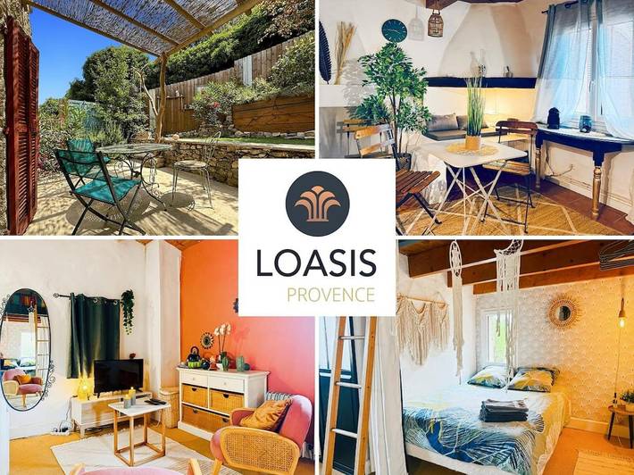 Appartement de vacances pour 4 personnes, avec Terrasse ainsi que Jardin et Vue