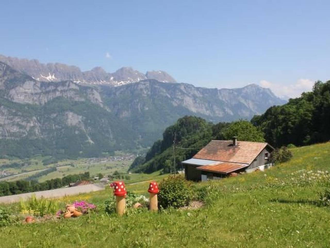 Fäsch in Flums, Churer Rheintal