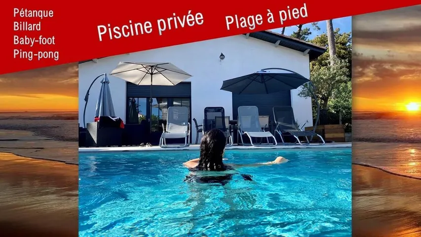 Casa de vacaciones para 4 personas, con piscina y jardín - 1