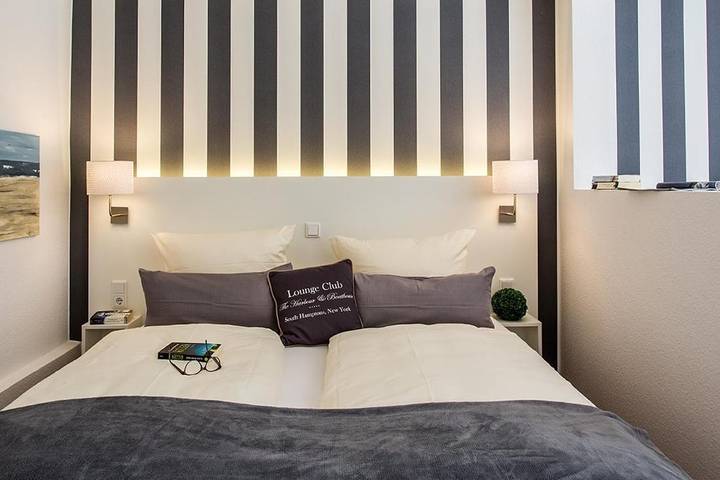 Ferienwohnung für 2 Personen, mit Terrasse und Garten sowie Sauna auf Borkum