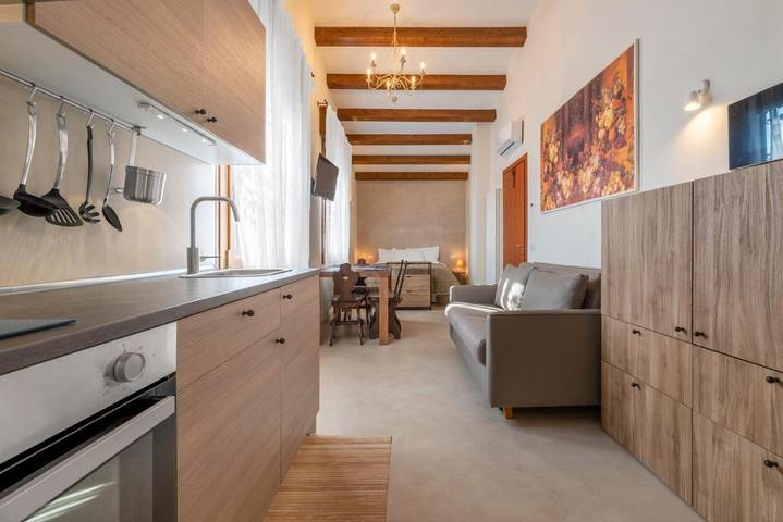 Appartement de vacances pour 2 personnes, avec vue ainsi que terrasse et jardin - 1