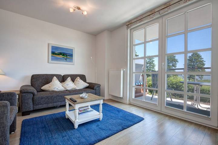 Appartement de vacances pour 2 personnes, avec vue sur le lac ainsi que sauna et terrasse, animaux acceptés - 1