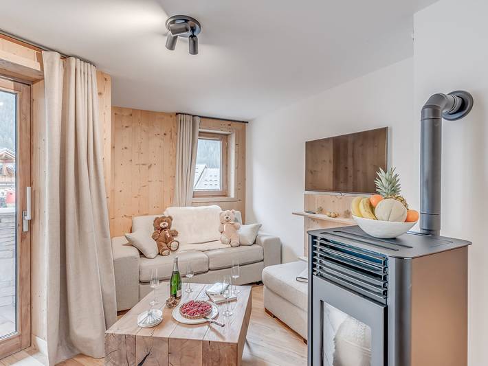 Ganze Wohnung, Gemütliche Wohnung 6 Pers, Champagny-en-Vanoise, Terrasse und WIFI in Champagny-en-Vanoise, Vanoise-Massiv