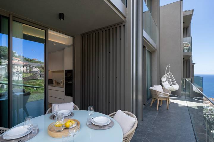 Gîte pour 4 personnes, avec piscine et balcon à Calheta - 4