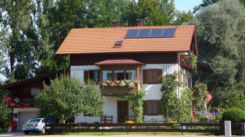 Ferienwohnung für 4 Personen, mit Garten