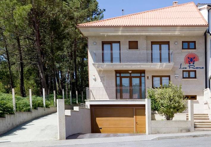 Apartamento de férias para 4 pessoas, com terraço e vista, com animais de estimação em Sanxenxo