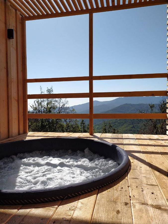 Lodge für 2 Personen, mit Ausblick und Garten sowie Pool auf Korsika - 3