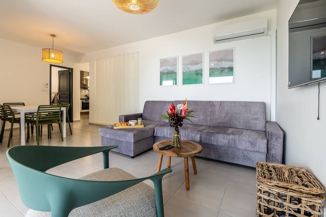 Ganze Wohnung, Ferienwohnung für 8 Personen mit Balkon in Le Vauclin, Martinique