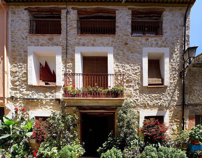 Casa rural con piscina para 13 personas, con Balcón y Terraza además de Piscina y Vistas en Condado de Cocentaina