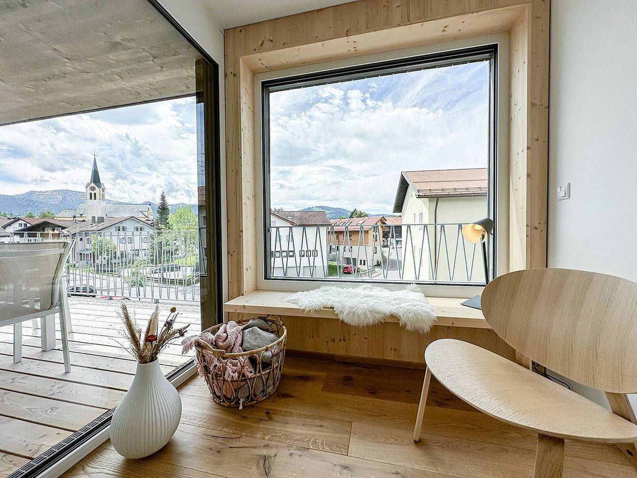 Geheel appartement, Vakantieappartement voor 8 personen met balkon in Oberstaufen, Zwaben (Bayern)