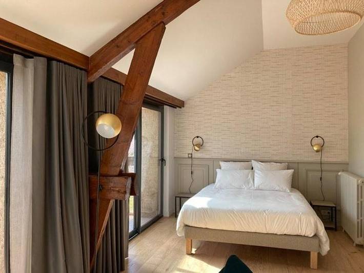 Chambre d’hôte pour 2 personnes, avec Balcon ainsi que Terrasse et Jardin