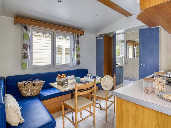 Camping Romanée - Le Châtelet  - Mobilheim 4 personen - Komfort 2 Zimmer in Saint-Cast-le-Guildo, Dinan und Umgebung