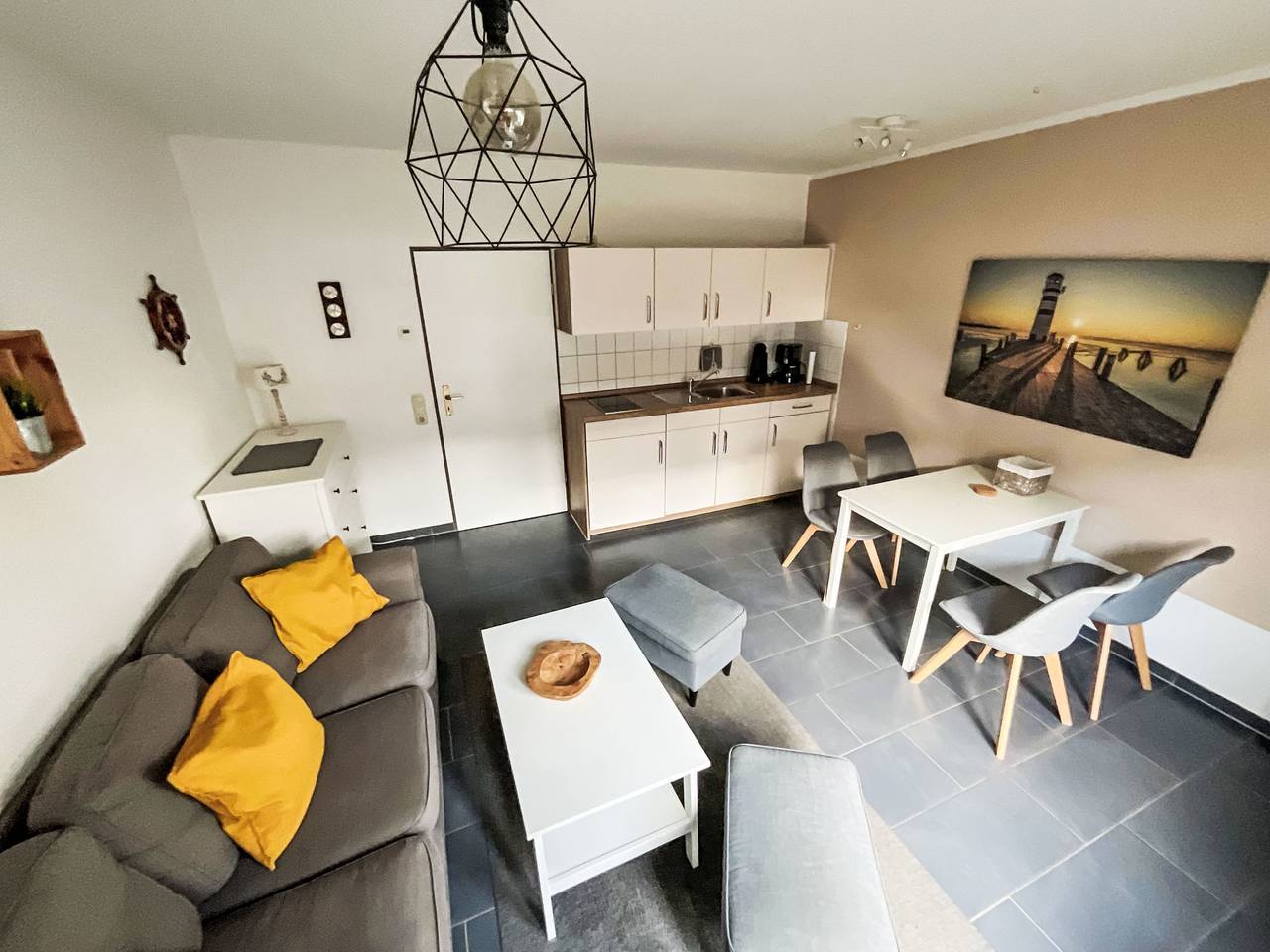 Ganze Wohnung, Wohnung mit eigener Terrasse und Panoramablick in Westeraccumersiel, Dornum