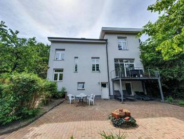 Ferienwohnung für 6 Personen, mit Sauna und Garten sowie Balkon, kinderfreundlich in Gehlsdorf