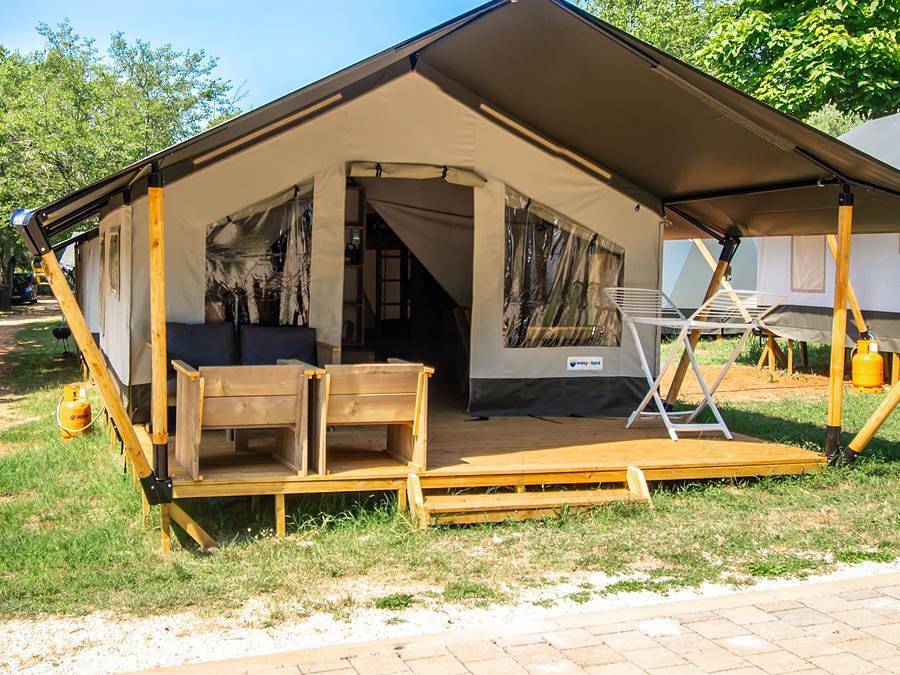 Camping Valkanela - Safarizelt 5 personen - Safarizelt Comfort in Funtana, Vrsar-Funtana