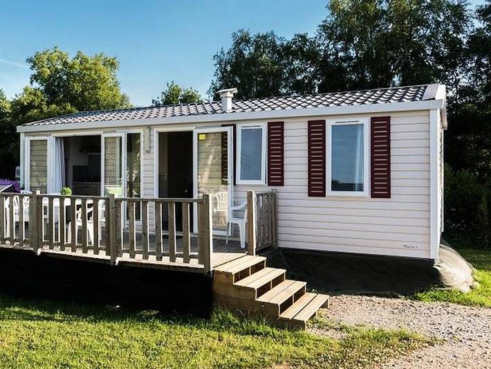 Camping Le Domaine de Mesqueau - Mobilhome 6 personnes - Simply Riviera – 3 chambres, 6 personnes in Plougasnou, Ceinture Dorée
