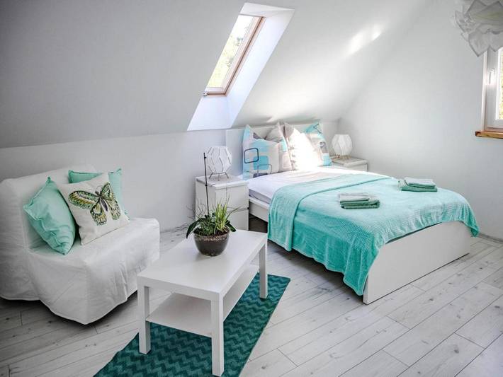 Komfortables Ferienhaus mit privatem Garten in Dębina, Ostsee Vorpommern