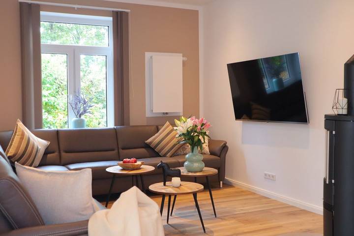 Ferienhaus für 10 Personen, mit Sauna und Ausblick sowie Garten in Elbe-Weser - 4