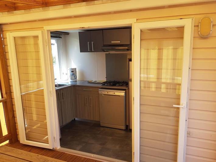 Camping Prad'Héol  - Mobilheim 9 personen - Mb 4 Zimmer 8/9 Pers. in Mesquer, Côte d'Amour