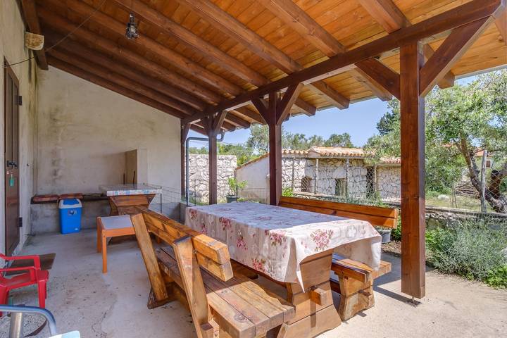 Ganze Wohnung, 1-Zimmer-Ferienwohnung mit Terrasse Punta kriza, Cres A-867-b in Cres