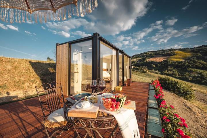 Casa vacanza per 2 persone, con giardino e idromassaggio in Emilia Romagna