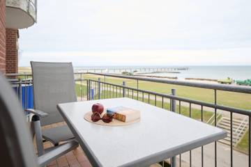 Ferienwohnung für 4 Personen, mit Sauna und Balkon am Schönberger Strand