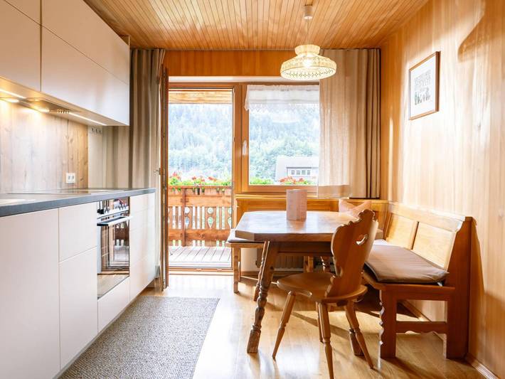 Ferienwohnung für 3 Personen, mit Terrasse und Garten in Bezau