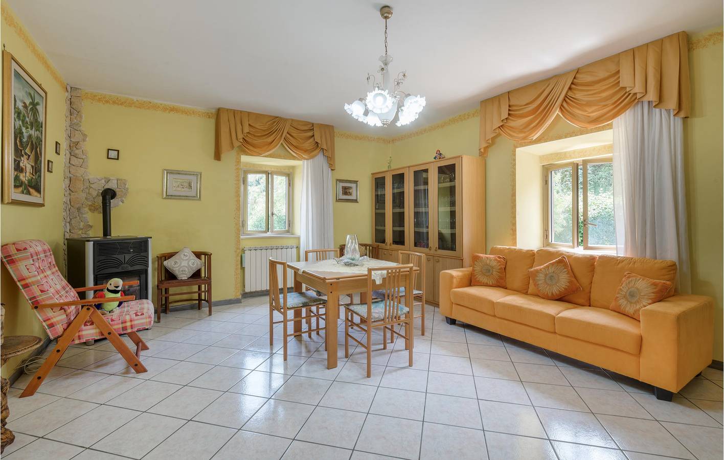 Casa vacanza per 6 persone con giardino in Castelnuovo di Farfa, Terminillo