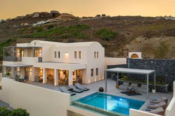 Villa pour 12 Personnes dans Santorin, Cyclades, Photo 1
