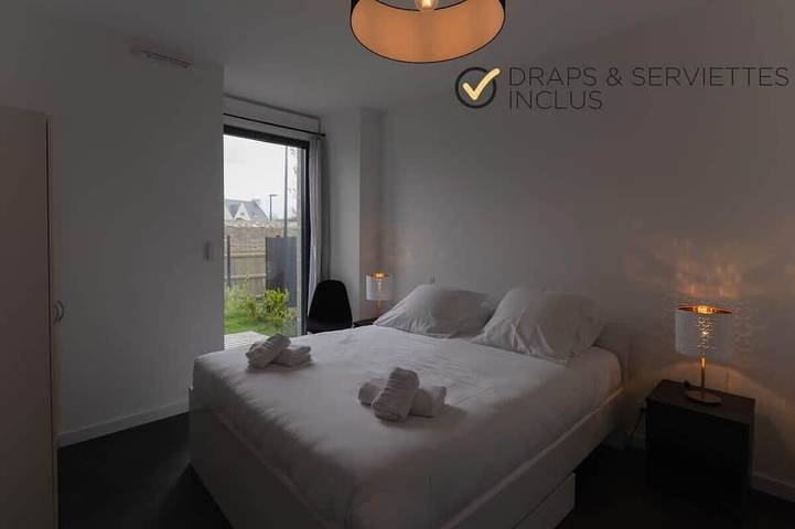 Ferienwohnung für 4 Personen, mit Garten und Balkon - 1
