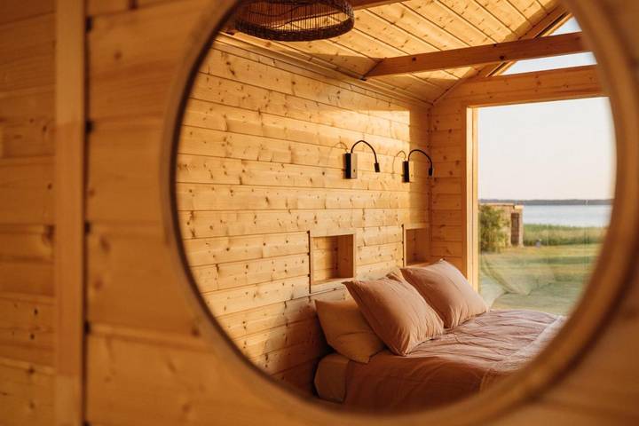 Camping für 4 Personen, mit Garten und Terrasse sowie Ausblick und Sauna in Saaremaa - 2