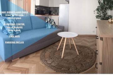 Gîte pour 4 personnes, avec balcon à Serris