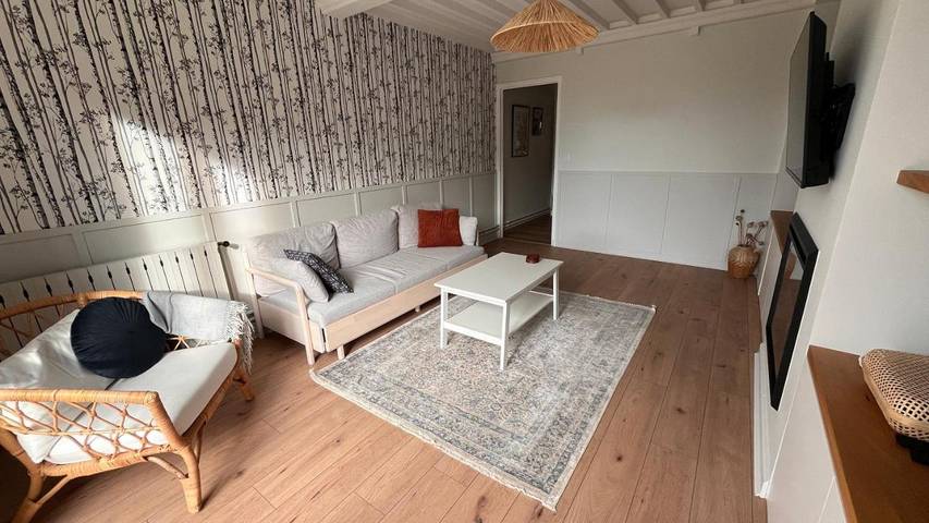 Maison de vacances pour 6 personnes, avec vue et jardin