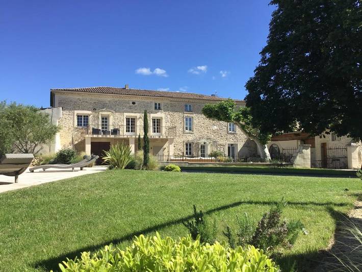 Location de vacances pour 2 personnes, avec piscine ainsi que jardin et vue à Saint-Paulet-de-Caisson - 2