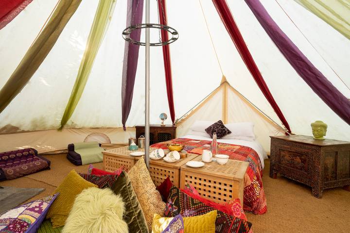 Bedouin Bell Tent in Hampshire