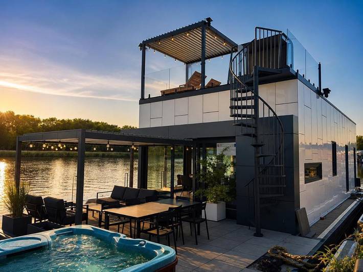 Ferienhaus für 10 Personen, mit Terrasse - 1