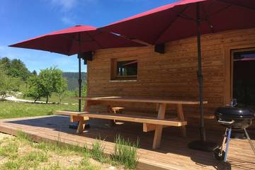 Chalet pour 6 personnes, avec balcon à Ventron