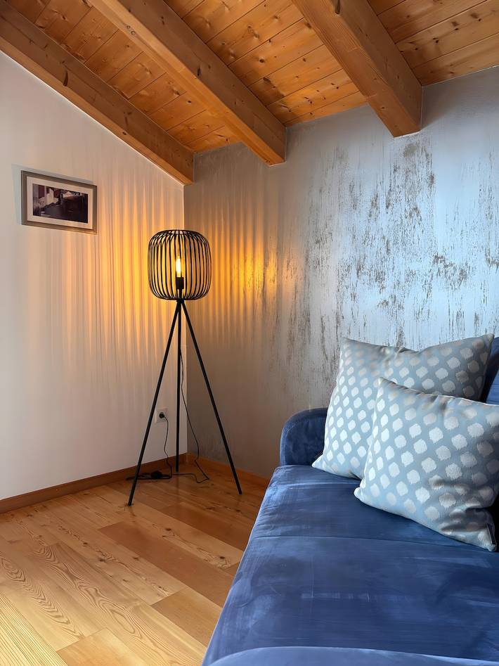 Ganze Wohnung, Ferienwohnung "Zwick Valarga" mit Bergblick, Balkon und Gemeinschaftsgarten in Burgeis, Mals