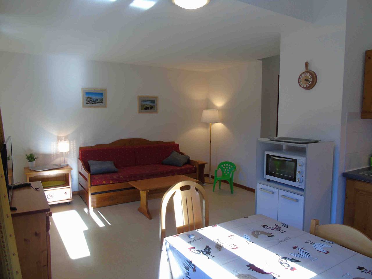 Apartamento entero, Acogedor apartamento, mascotas Ok - 6 pers. in Valfréjus, Modane