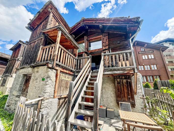 Vacation rental for 4 people, with Balcony and Yard in Saas-Fee