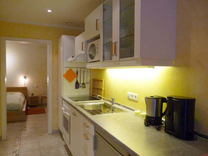 Appartement entier, Appartement 'Bania' avec terrasse privée, Wi-Fi et climatisation in Bodolz, Souabe (Bavière)
