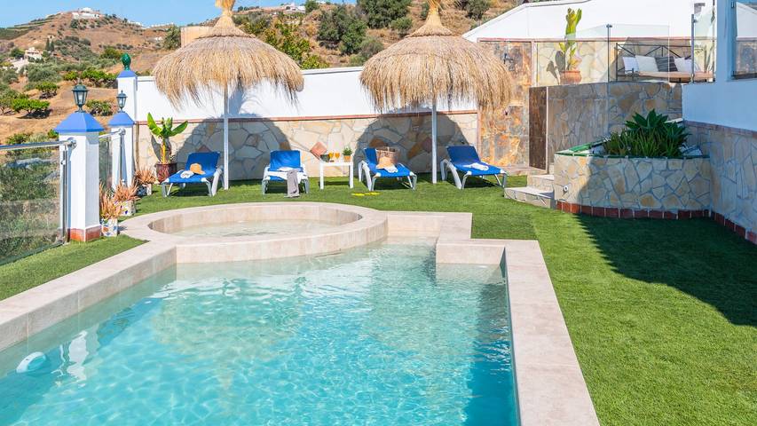 Casa Mirador Azul Torrox by Ruralidays in Torrox, Cordillera Penibética