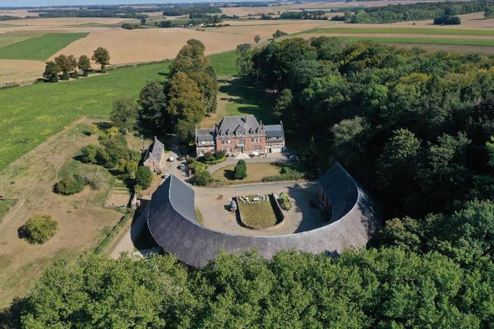 Location de vacances pour 3 personnes, avec Terrasse ainsi que Jardin et Vue à Beauquesne