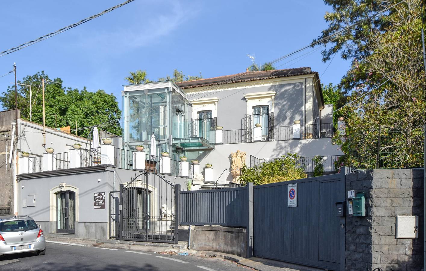 Apartment mit Bergblick, WLAN und Parkplatz in der Nähe von Borgo-Sanzio in Catania, Catania Provinz