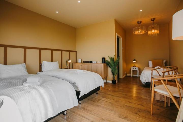 Maison d’hôte pour 2 personnes, avec terrasse ainsi que vue et jardin dans Flúðir - 4