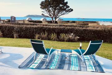 Cottage pour 8 personnes, avec jardin dans Plage Keriec