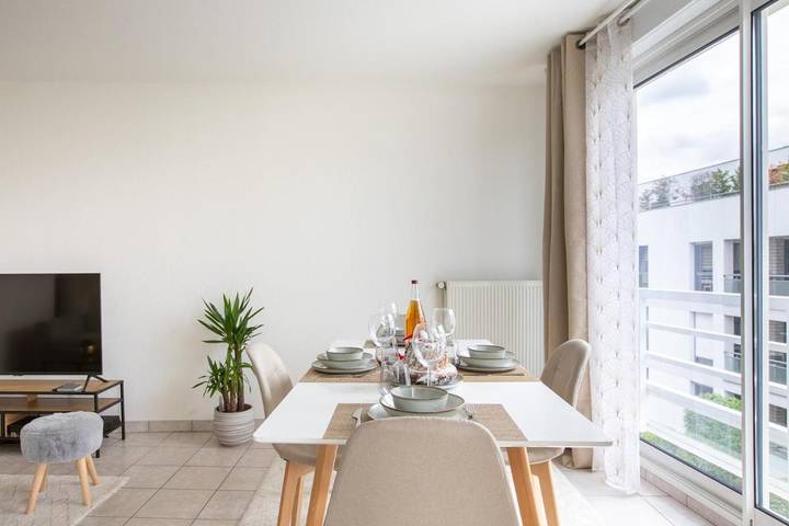 Gîte pour 3 personnes, avec balcon et vue à Huningue - 3